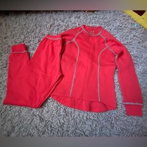 Watson’s 2 piece double layer baselayer set - long sleeve top & pant size 10/12